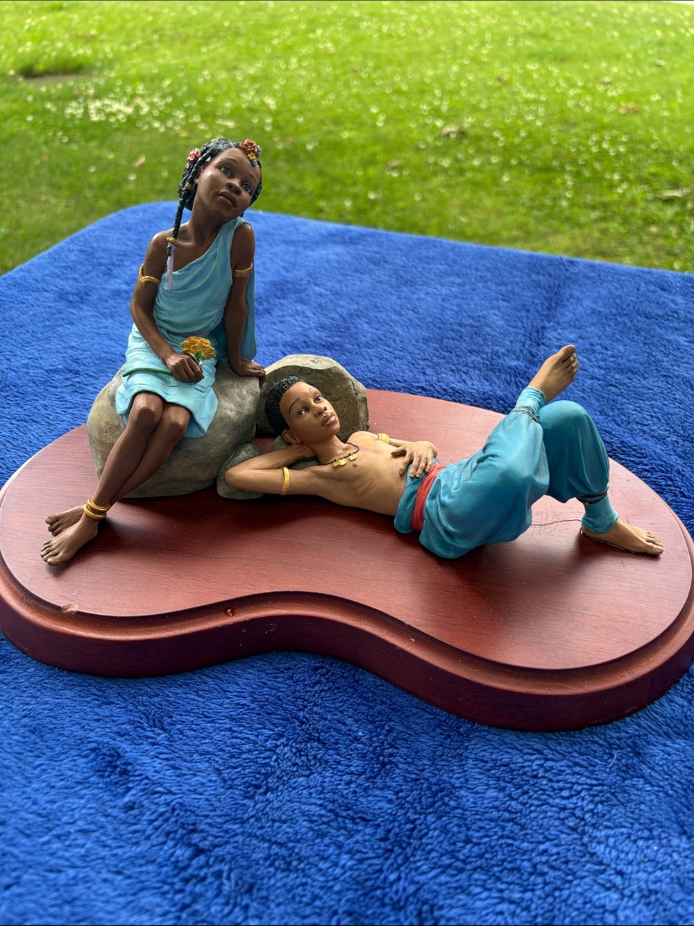 Thomas Blackshear Ebony Visions “Hopes and Dreams “ limited edition Figurine